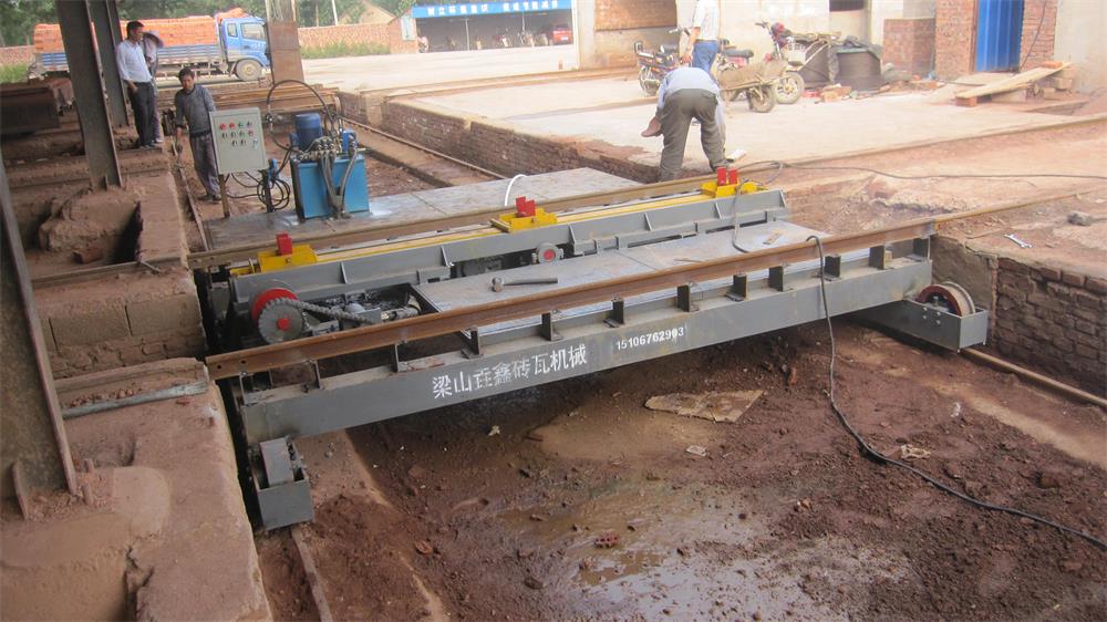 全液压摆渡车现场